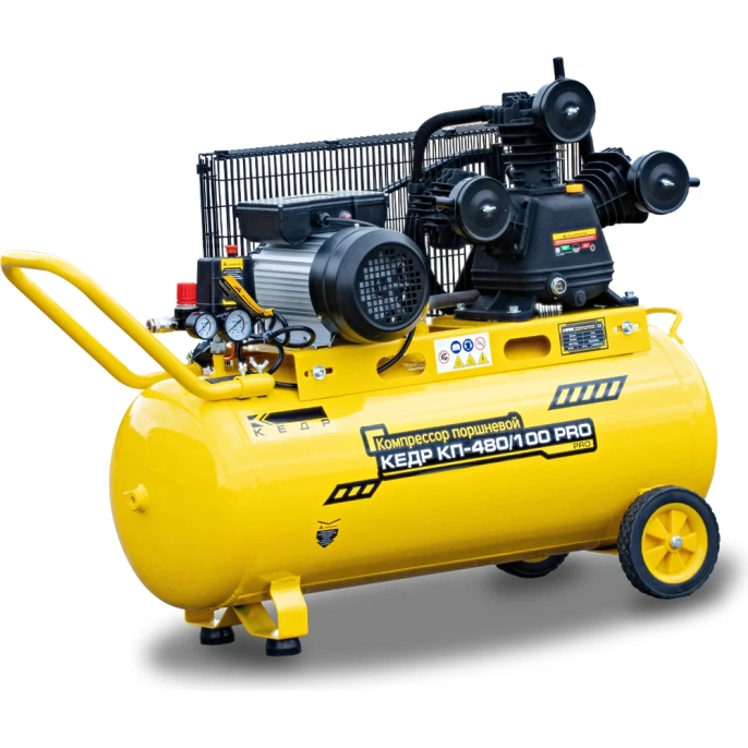 Поршневой компрессор Кедр КП-480/100 PRO 8023709