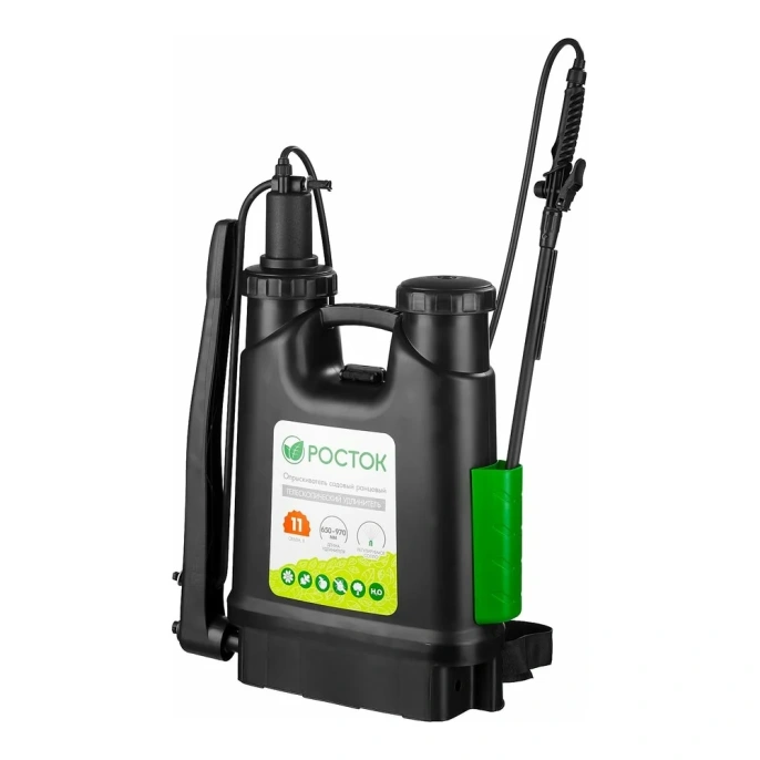Садовый ранцевый опрыскиватель РОСТОК 11л 425219
