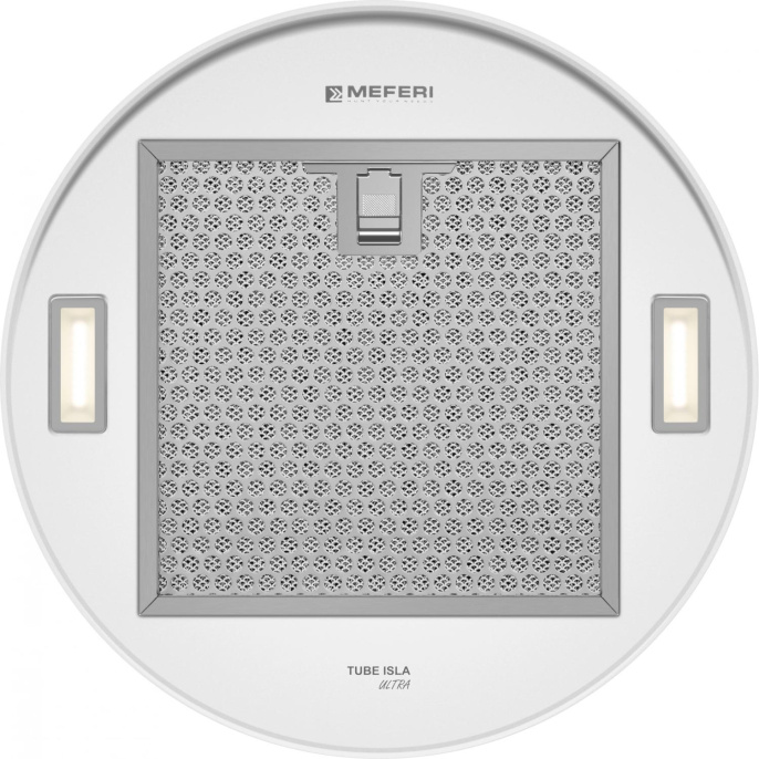 Вытяжка каминная Meferi Ultra TUBE35WH ISLA белый управление: электронное 1 мотор (TUBE35WH ISLA ULTRA)