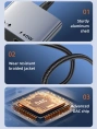 Адаптер CABLETIME CPA2G (CT-CMCC-AG) USB C на USB C Audio+USB C PD 60 Вт