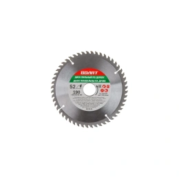 Диск пильный по дереву 190x30/20/16 мм, 52 зуба ВОЛАТ 88130-52