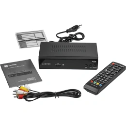 Цифровой телевизионный приемник Harper DVB-T2 HDT2-5010 H00001478