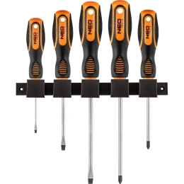Набор отверток NEO Tools 5 шт SL/PH двухкомп рукоятка 04-192