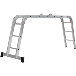 Алюминиевая лестница-трансформер Новая Высота с одной траверсой 1329403