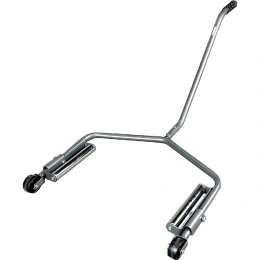 Тележка для транспортировки колес KraftWell г/п 70 кг, цвет серый KRW-WD2