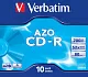 Диск CD-R Verbatim 700Mb 52x Jewel case (10шт) (43327)