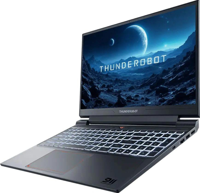 Ноутбук Thunderobot 911 X Wild Hunter G2D Core i5 12450H 16Gb SSD512Gb NVIDIA GeForce RTX4050 6Gb 15.6" IPS FHD 1920x1080 FreeDOS grey WiFi BT Cam JT009A00KRU