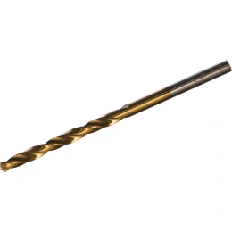 Сверло по металлу титановое HSS-TIN DIN-338 (4х43х75 мм) МастерАлмаз 10501515