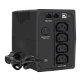 ИБП ExeGate SpecialPro UNB-600.LED.AVR.4C13.RJ.USB 600VA/360W, LED, AVR, 4*C13, RJ45/11, USB, батарея 12V 7.2Ah, Black EX292763RUS