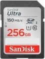 Карта памяти SDXC UHS-I Sandisk Ultra 80 256 ГБ, 150 МБ/с, Class 10, SDSDUNC-256G-GN6IN, 1 шт.