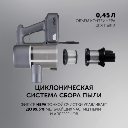 Пылесос Polaris PVCS 3060 450Вт белый