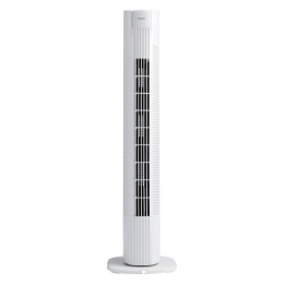 Колонный напольный вентилятор RAGEX R1204-100, 3 скорости, 50 Вт, белый