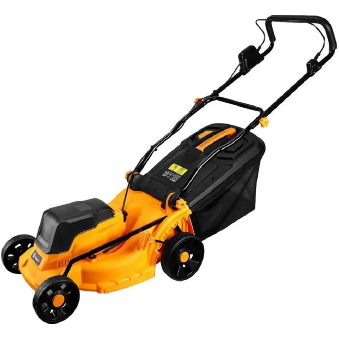 DEKO DKLM40V Газонокосилка аккумуляторная бесщеточная [083-2018] { 2х20В, 2x4.2 A ч, двойное з/у, 370мм }