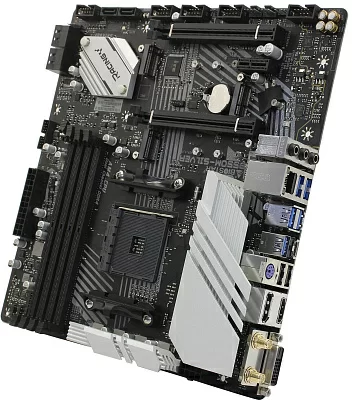 Мат. плата BioStar B550M-SILVER (RTL) AM4 B550 PCI-E DVI+HDMI+DP 2.5GbLAN SATA MicroATX 4DDR4