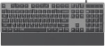 Клавиатура HAFF Gravix (KBD-GK150) (мембранная, проводная: USB, алюминиевая панель, подставка под запястье, RGB- подсветка, 1.6 м плетеный кабель, цвет: серебристый)