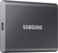 Внешний диск SSD Samsung T7 4ТБ MU-PC4T0T/WW, USB 3.2 Gen 2, запись - 1000МБ/с, чтение - 1050МБ/с, черный