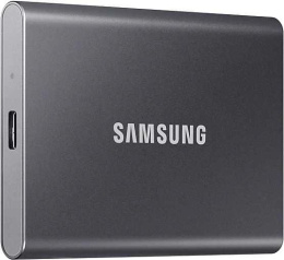 Внешний диск SSD Samsung T7 4ТБ MU-PC4T0T/WW, USB 3.2 Gen 2, запись - 1000МБ/с, чтение - 1050МБ/с, черный
