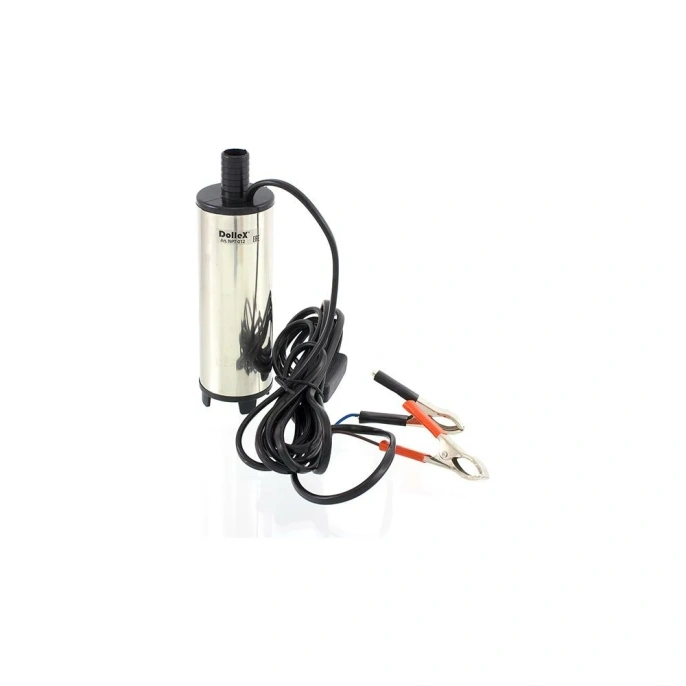 Погружной насос перекачки топлива DolleX 12V, 30 л/мин, с фильтром NPT-012