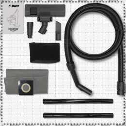 Строительный пылесос Bort BSS BSS-1220-M 1200Вт (уборка: сухая/сбор воды/выдув) синий