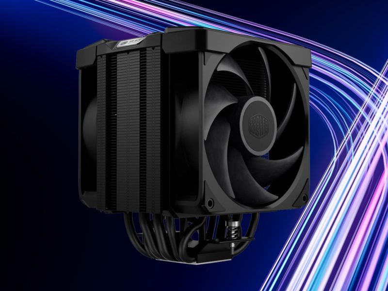 Cooler Master представила флагманский воздушный кулер V8 ACE 3DHP с 3DHP-трубками
