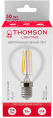 Лампа филаментная Thomson E14,  шар, 7Вт, TH-B2084, одна шт.
