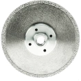 Диск алмазный гальванический 125 мм с фланцем М14 S.E.B. 106AG-SEB125М14