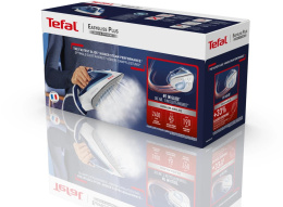 Утюг Tefal Easygliss Plus FV5715E0,  с паровым ударом,  2400Вт,  голубой и белый
