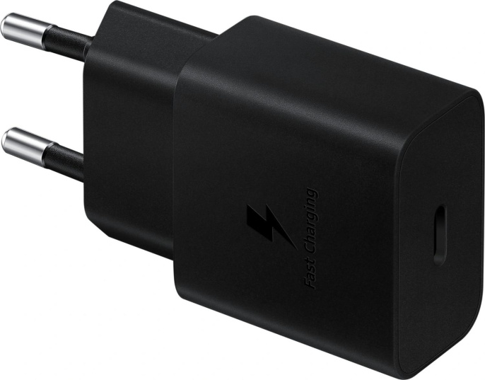 Сетевое зарядное устройство Samsung EP-T1510N,  USB-C, 15Вт, 2A, черный [ep-t1510nbegeu]