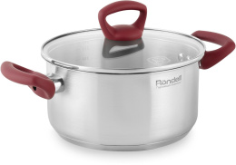 Кастрюля 4.8л Rondell Heidi RDS-1114,  нержавеющая сталь, с крышкой