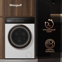 Стиральная машина Weissgauff WM 49411 Inverter Steam класс: A+++ загр.фронтальная макс.:11кг белый