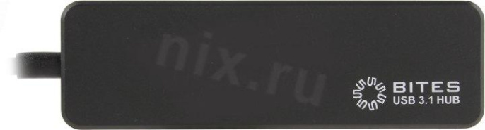 5bites HB34C-311BK Концентратор 4*USB3.0 / TYPE-C PLUG / BLACK