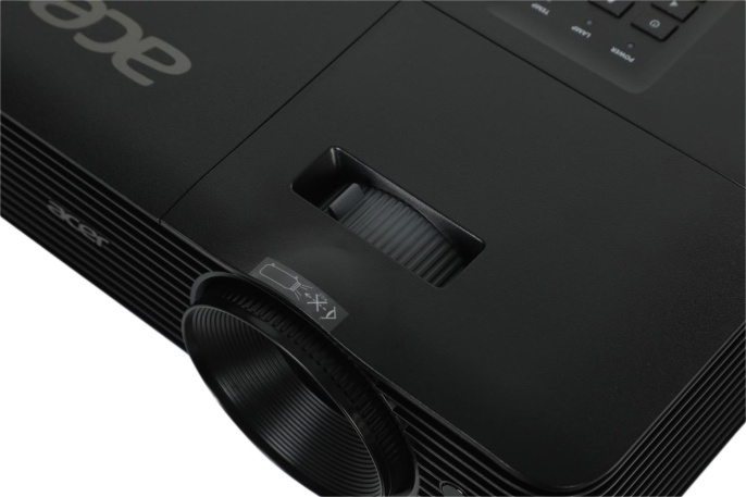 Проектор Acer X1128H,  DLP,  черный [mr.jtg11.001]