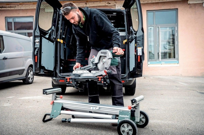 Торцовочная пила Metabo KGS 254 M set 1450Вт 5000об/мин d 254мм