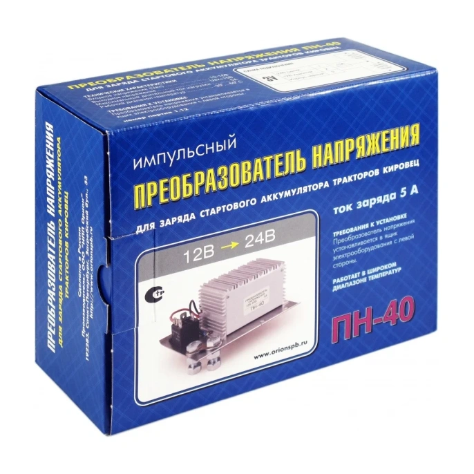 Преобразователь напряжения 12-24В, 5А Вымпел ПН-40 5020