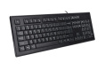 Клавиатура A4Tech KR-85 черный USB кабель 1.5м