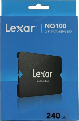 Накопитель SSD 240 Gb SATA 6Gb/s Lexar NQ100 LNQ100X240G-RNNNG 2.5"