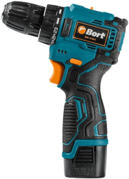 Дрель-шуруповерт Bort BAB-16-BLK, 2Ач,  с двумя аккумуляторами [93414868]