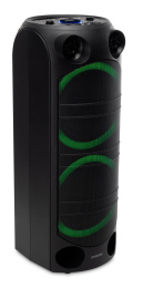 Музыкальный центр Digma D-MC1720, 80Вт, с караоке, Bluetooth, FM, USB, micro SD, черный