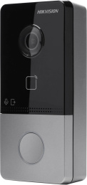 Видеопанель Hikvision DS-KV6113-PE1(C),  накладная,  черный