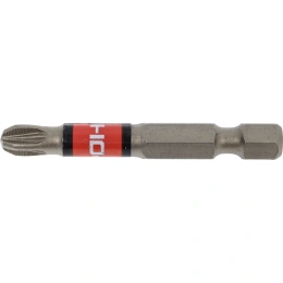 Набор магнитных бит 10 шт, PZ3, 50 мм, 1/4" Strong СTП-93400050