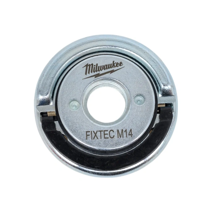 Гайка Milwaukee 4932498607 (универсальная, подходит для всех угловых шлифовальных машин диаметром от ⌀115 до 230 мм, диаметр: 45мм, толщина: 8мм, размер резьбы: М14)