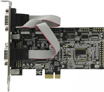 Контроллер STLab I-343 (RTL) PCI-Ex1 Multi I/O 4xCOM9M