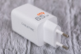Сетевое зарядное устройство CABLETIME GA65W (CT-GAN65-PW) GaN PD3.0 2C1A 65 Вт, белый
