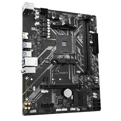 Материнская плата Gigabyte B450M K Soc-AM4 (B450) PCI-Ex16 PCI-Ex1 M.2 GbLAN RAID 0/1/10 HDMI 2xDDR4 3600MHz mATX RTL