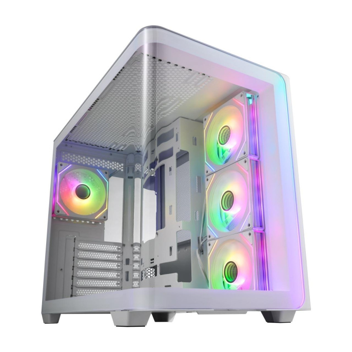 FSP Корпус ATX Minitower M580-WA, White
