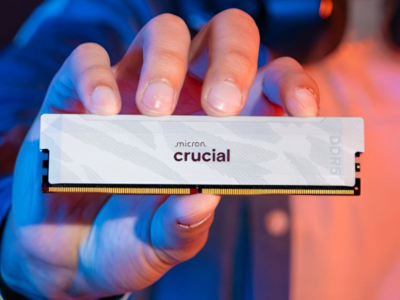 Crucial представила свою самую быструю игровую память DDR5
