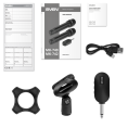 Микрофон Sven MK-740 SV-022532 беспроводной, динамический, ручной, кардиоидная направленность, 100-12000 Гц, 60 дБ, разъем подключения: 6.3 мм, радиус действия: до 25 м, время работы до 12 часов, аккумулятор микрофона: Li-Ion 180mAh, аккумулятор ресиве