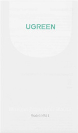 Мышь UGREEN M511 45012 Ergonomic Contoured-Shape Design Wireless Mouse 2.4 GHz - Black 45012_