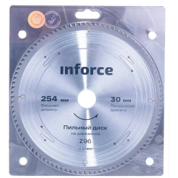Диск пильный по алюминию (254х30 мм; 96Z) Inforce 11-01-615