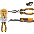 Тонкогубцы INGCO INDUSTRIAL изогнутые, 200 мм HHBNP28201